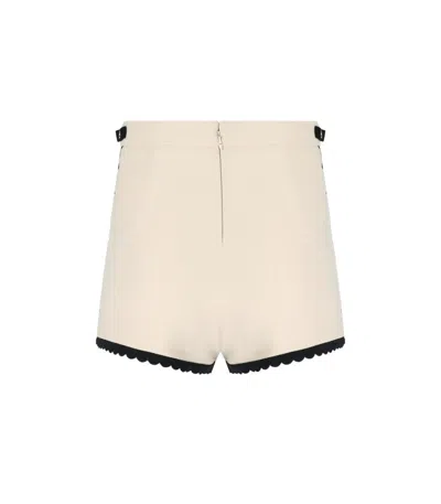 Elisabetta Franchi Butter Shorts In Neutral