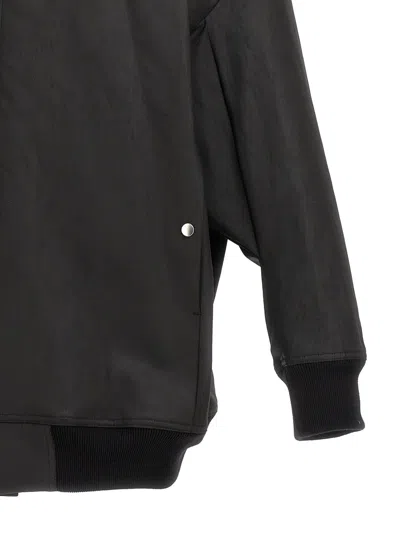 Rick Owens Bomber With Zip In Black