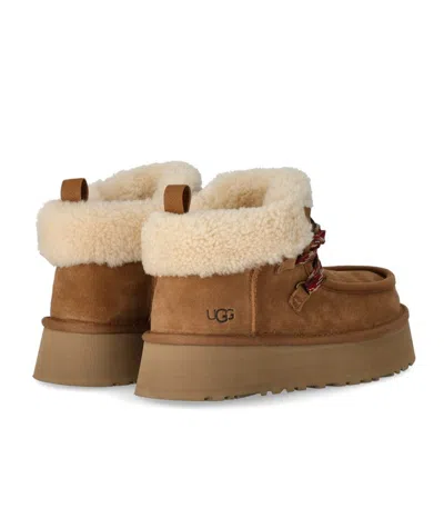 Ugg Funkarra Cabin Cuff Chestnut Ankle Boot In Brown