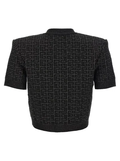 Balmain Pb Labyrinth Knit Cardigan