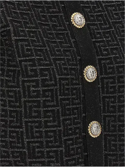 Balmain Pb Labyrinth Knit Cardigan