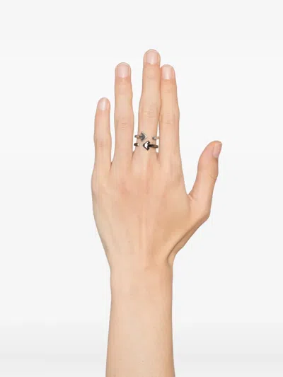 Agnès B. Double-arrow Ring