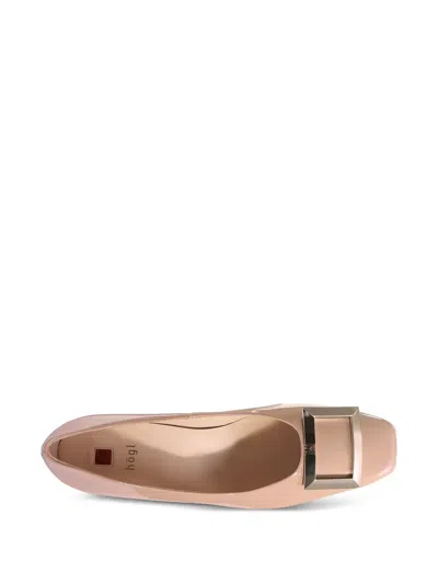 Hogl Etienne Block-heel Patent Pumps