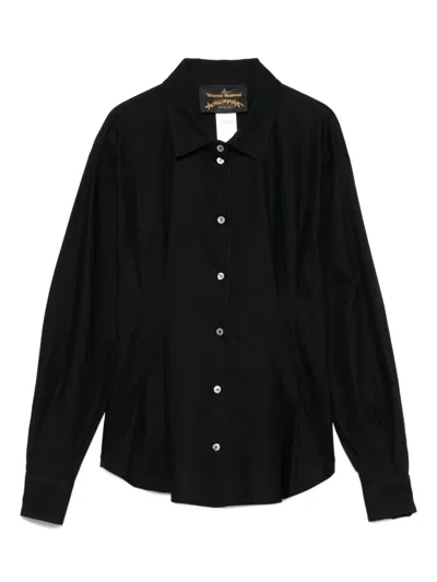 Pre-owned Vivienne Westwood 2017 Button-down Shirt In Black