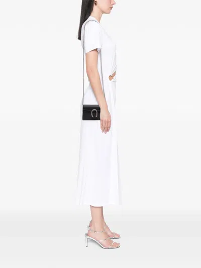 Pre-owned Gucci 2016-2025 Super Mini Leather Dionysus Crossbody Bag In Black