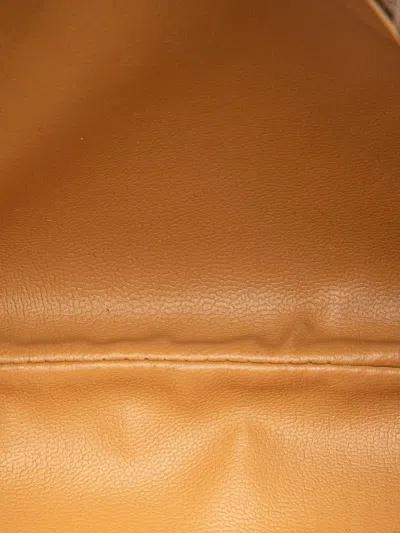Pre-owned Celine 2007 Macadam Canvas Pouch In Brown