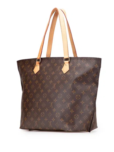 Pre-owned Louis Vuitton 2019 Monogram All-in Pm Tote Bag In Brown