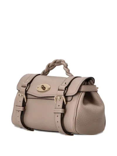 Mulberry Mini Alexa Braided-handle Tote Bag