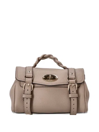 Mulberry Mini Alexa Braided-handle Tote Bag