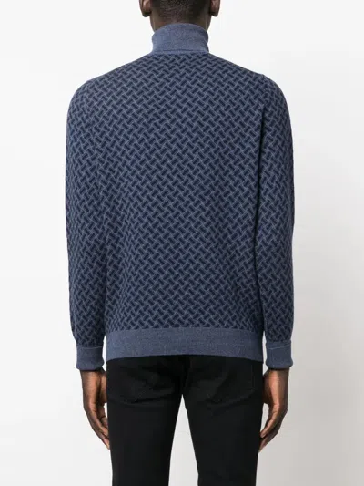 Drumohr Biscottino Cashmere Jumper In Blue