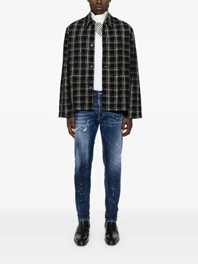 Dsquared2 Medium Easy Wash Tidy Biker Jeans