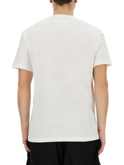 Dsquared2 Graphic Print Crew-neck Cool Fit T-shirt In White