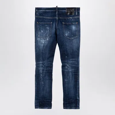 Dsquared2 Pants 5 Pockets In Blue