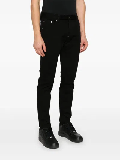 Dsquared2 Pants 5 Pockets In Black