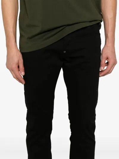 Dsquared2 Pants 5 Pockets In Black