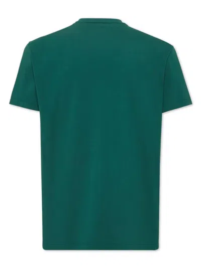 Dsquared2 Graphic Print Crew Neck T-shirt In Green