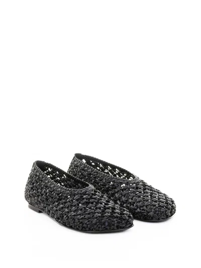 Elena Iachi Perforated Leather Slipper