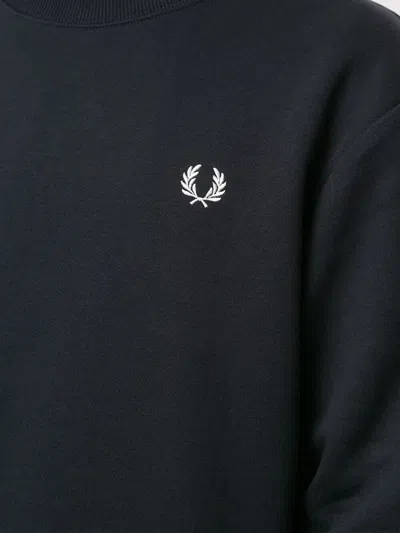 Fred Perry Printed Duchesse Mini Skirt With Pleats In Blue