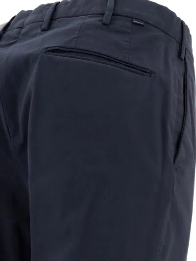 Incotex "30 Pattern" Trousers With Pockets And Loops In Blue