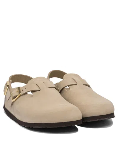 Birkenstock "tokio" Sabot In Neutral