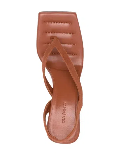 Gia Borghini Flip Flops Geometric Heel Sandal