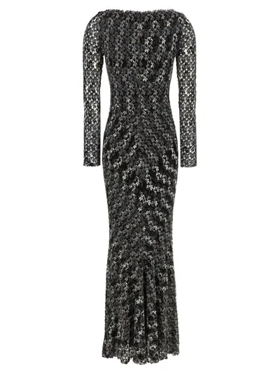 Missoni Long Dress Dresses Multicolor In Black