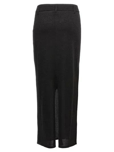 Missoni Vanity And Lamé Skirt In Black