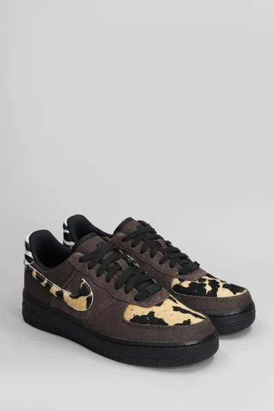 Nike Womens  Air Force 1 Suede Low-top Trainers In Brown