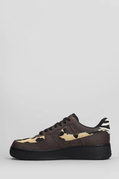 Nike Womens  Air Force 1 Suede Low-top Trainers In Brown