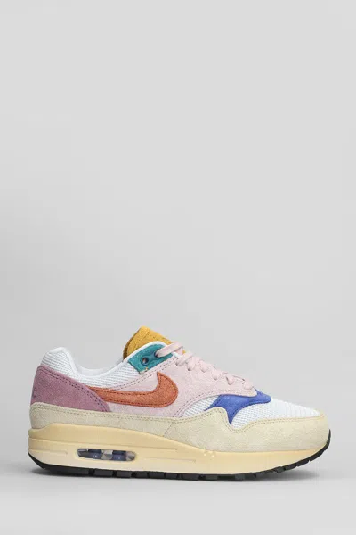 Nike Air Max 1 87 Prm Sneakers In Multicolor Suede And Fabric