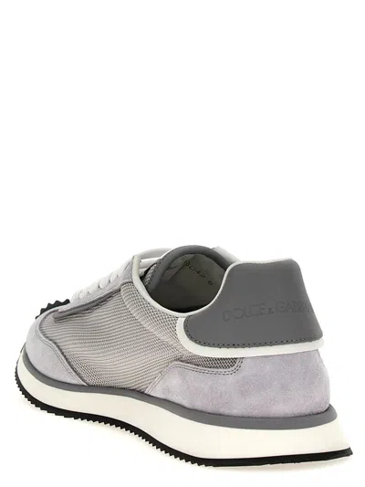 Dolce & Gabbana Dg Cushion Low-top Sneakers In Gray