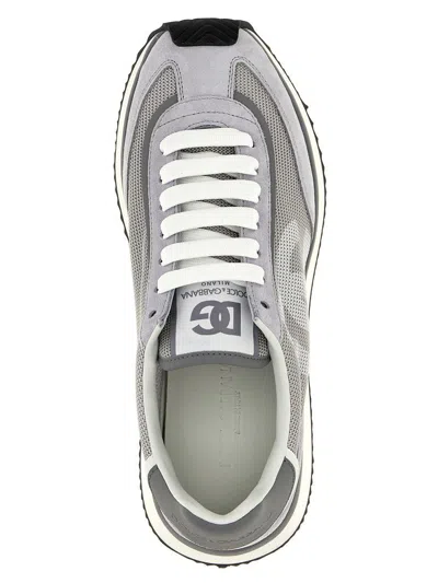 Dolce & Gabbana Dg Cushion Low-top Sneakers In Gray