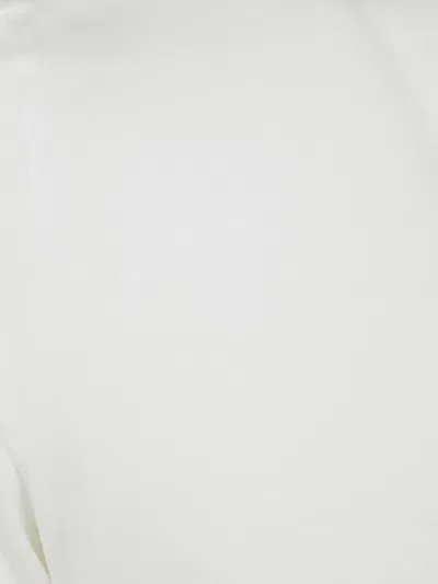 Girelli Bruni Giza Round Neck Short Sleeves T-shirt In White