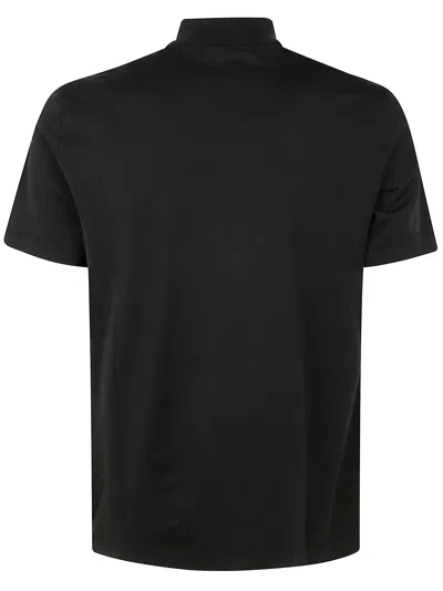 Girelli Bruni Mako Turtle Neck Short Sleeves T-shirt Clothing In Black