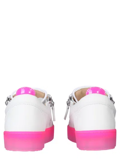 Giuseppe Zanotti Low-top Sneakers Frankie Calfskin In White