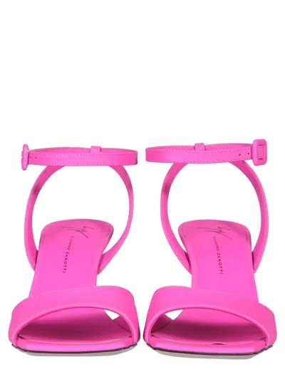 Giuseppe Zanotti Plexi Heel Sandals