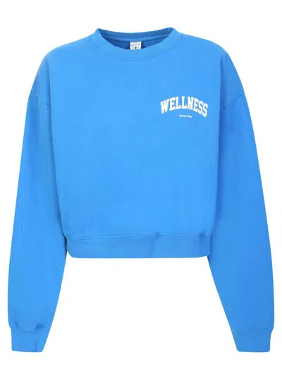 Sporty And Rich Sporty & Rich Sweatshirts In Blue