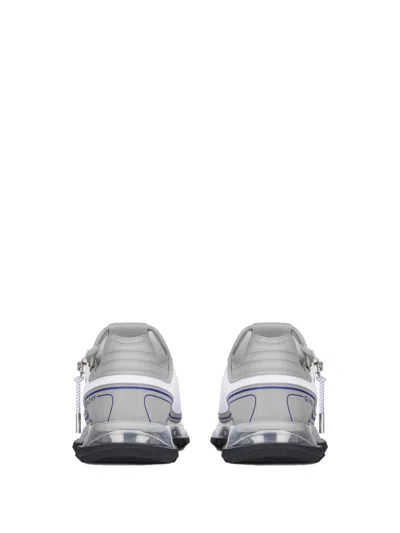 Givenchy Streamlined White Sneakers With Transparent Sole