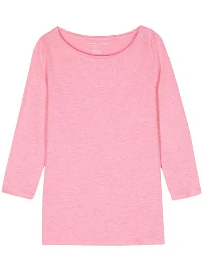 Majestic T-shirt Mit Rundem Ausschnitt