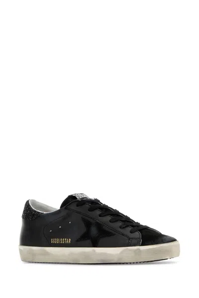 Golden Goose Deluxe Brand Women Super-star Classic With List Low-top Sneakers With Suede Inserts And