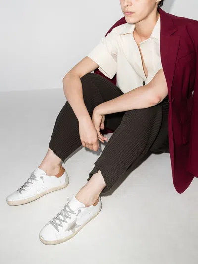 Golden Goose Low-top Sneakers With Vintage Aesthetic