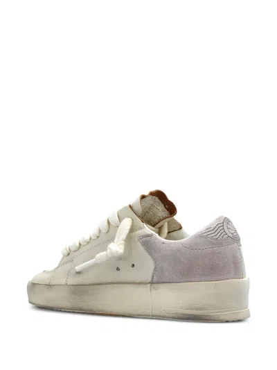 Golden Goose White Multicolor Shoes Flat Shoes In Neutral