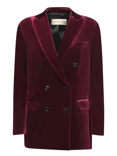 C.p. Company Burgundy Velvet Jacket