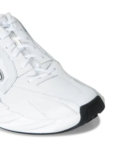 Balenciaga Men White Cowskin And Polyester Monday Shoe Sneakers