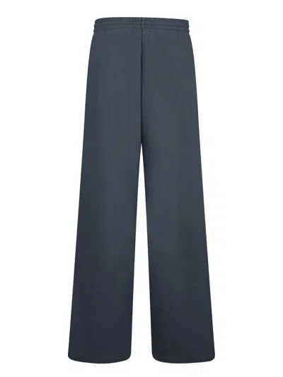 Balenciaga Elastic Waist Sweatpants In Gray