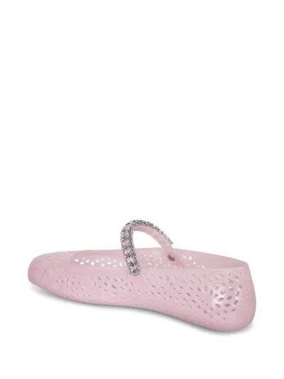 Jimmy Choo Mary Jane Jelly Ballet Flats