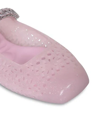 Jimmy Choo Mary Jane Jelly Ballet Flats