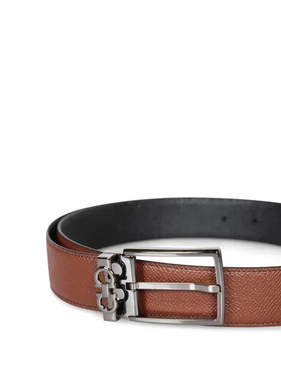 Ferragamo Salvatore  Belts In Brown