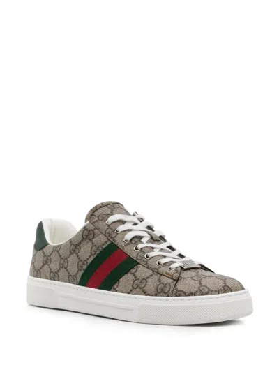 Gucci Ace Gg Sneakers In Multi