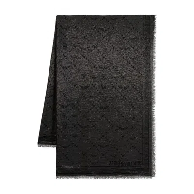 Zadig & Voltaire Zadig&voltaire Glenn Monogram Scarf